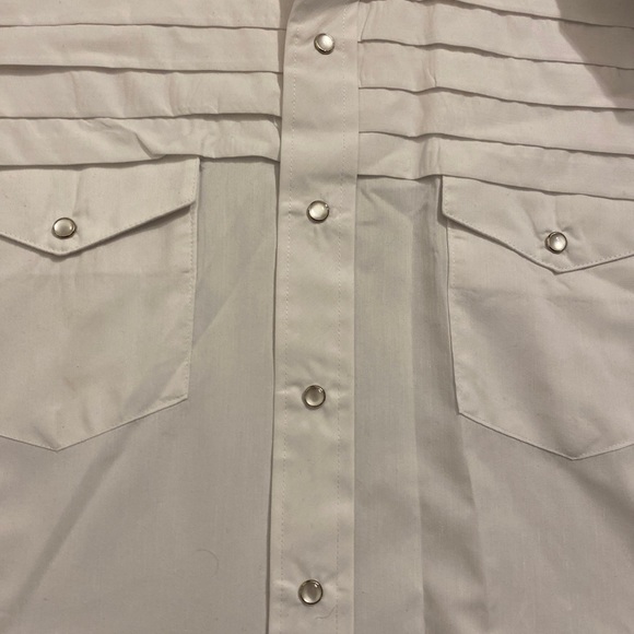 VTG Kenny Rogers Western Collection Karman Pearl Snap Shirt Long Tails Men’s M - Picture 8 of 13